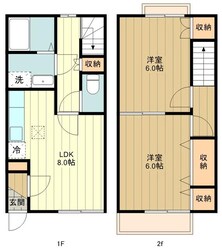 ＣＵＲＲＥＮＴ（カレント）の物件間取画像